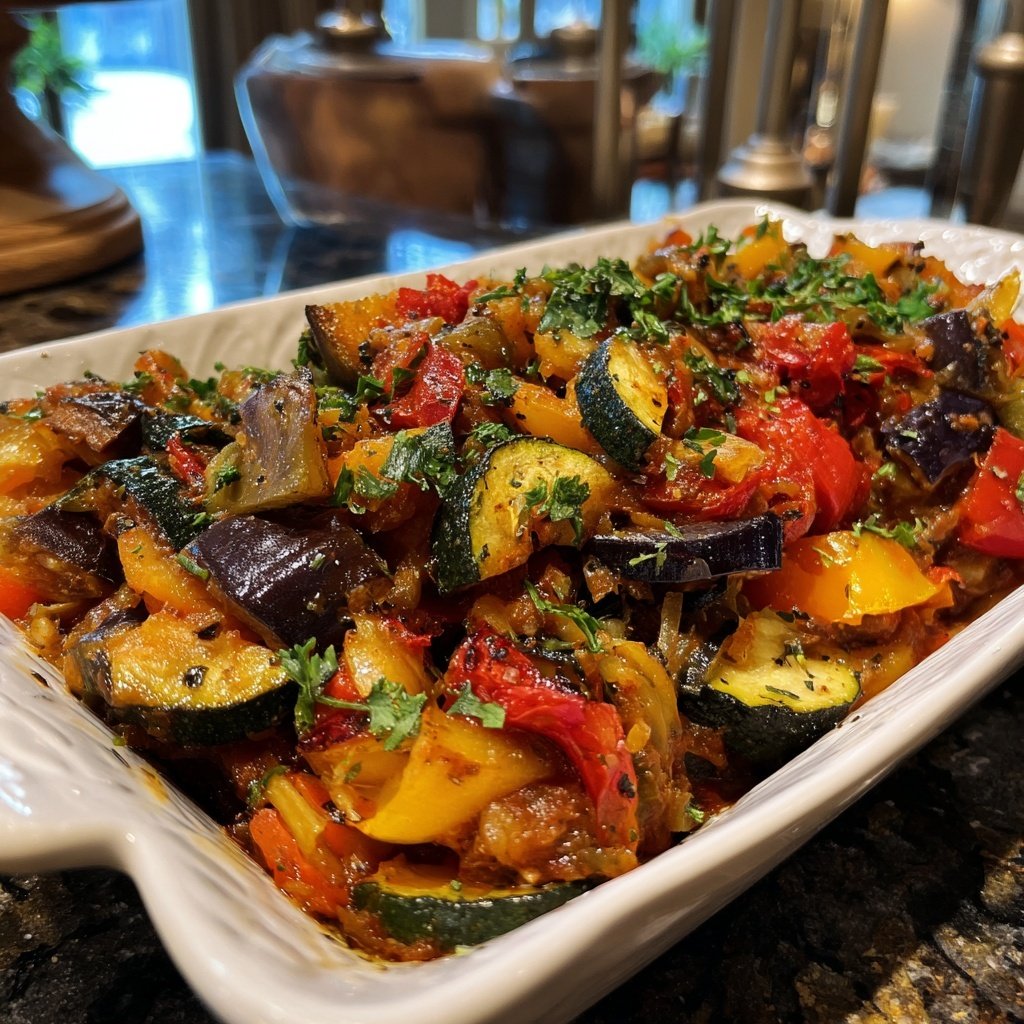 Ratatouille mit Polenta