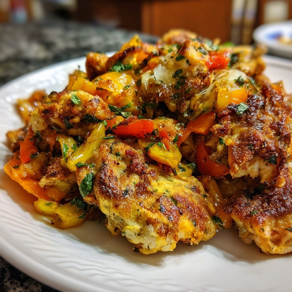 Abendessen mit Pfannengericht