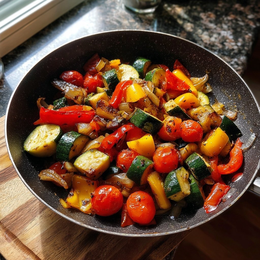 Grill Gemüse Pfanne