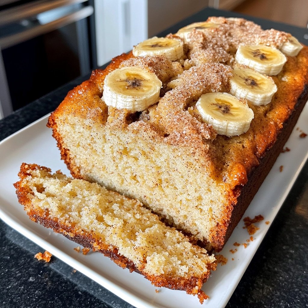 Bananenkuchen für die Familie