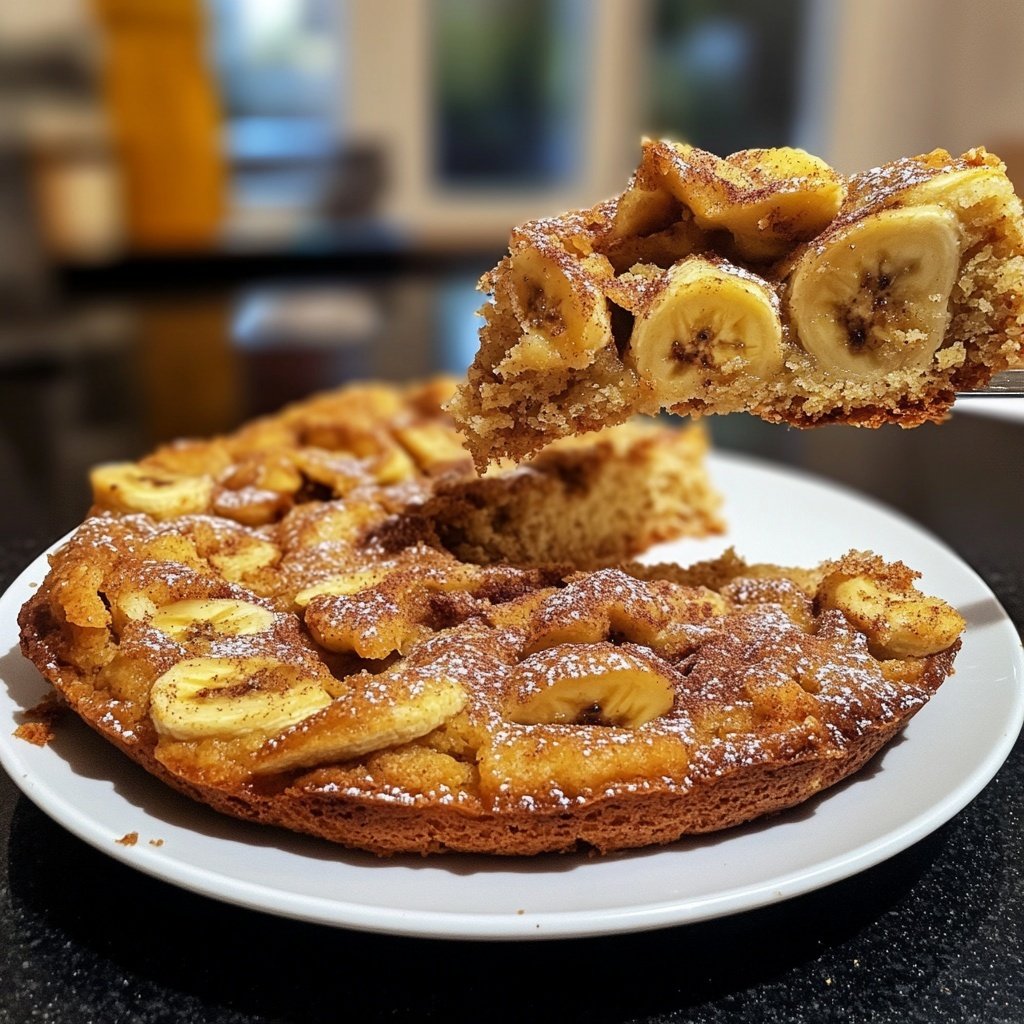 Bananenkuchen mit Zimt