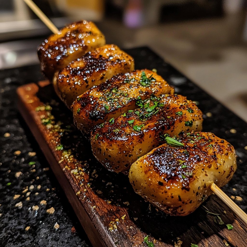 Hähnchenbrust Spieße